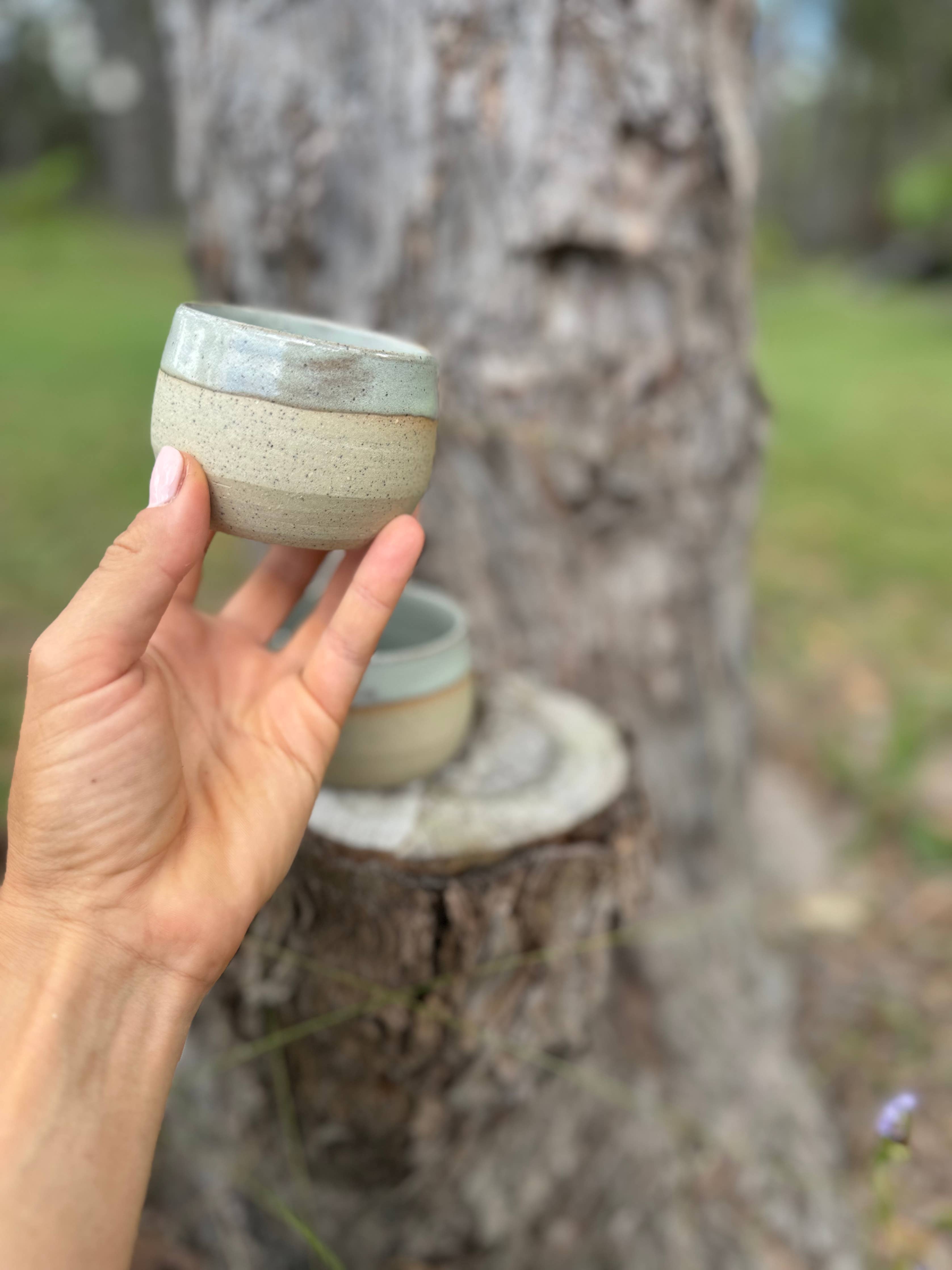 (Pre order) Mini hug mug - Grey