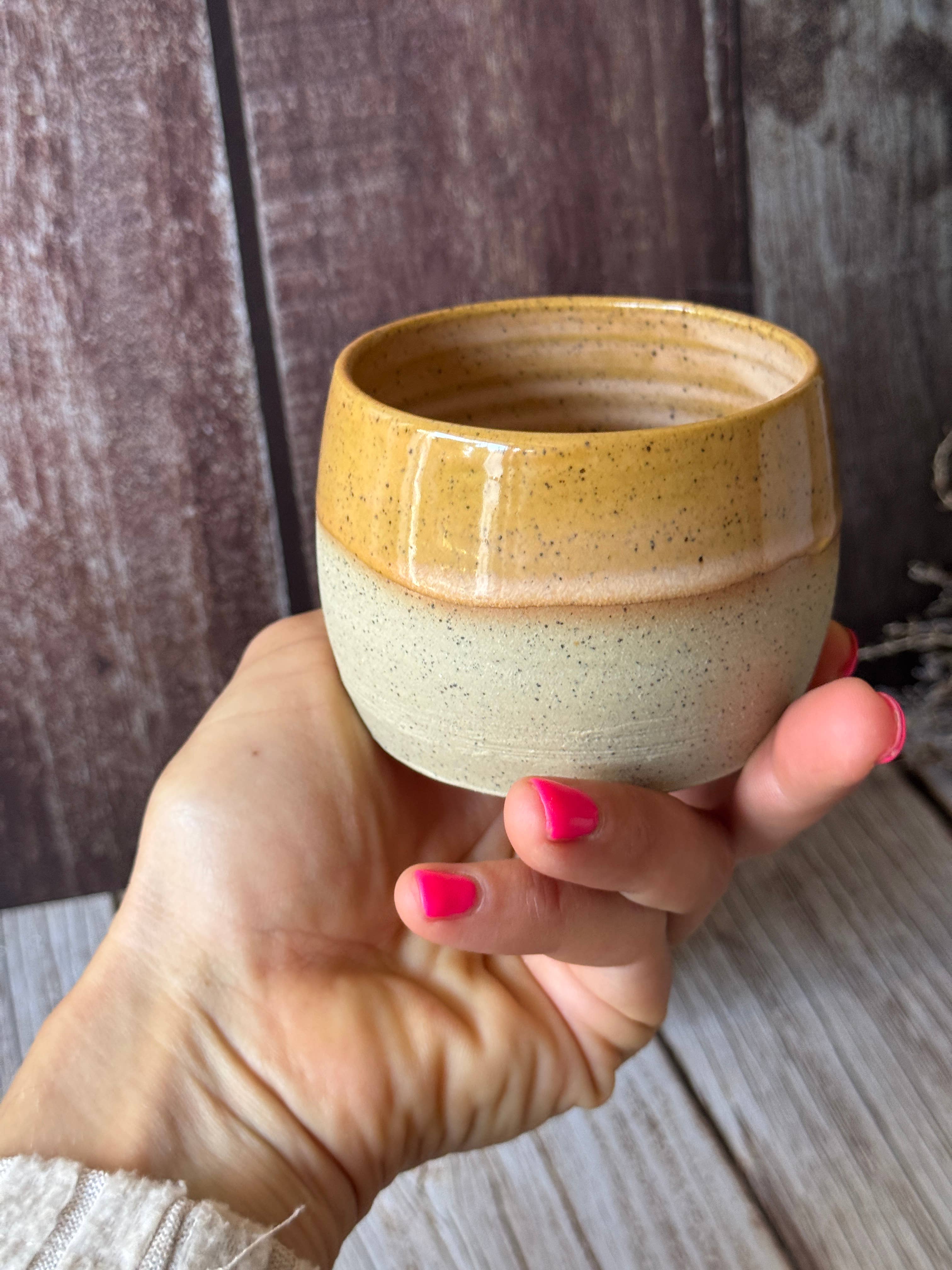 (Pre order) Mini hug mug - soft Orange 