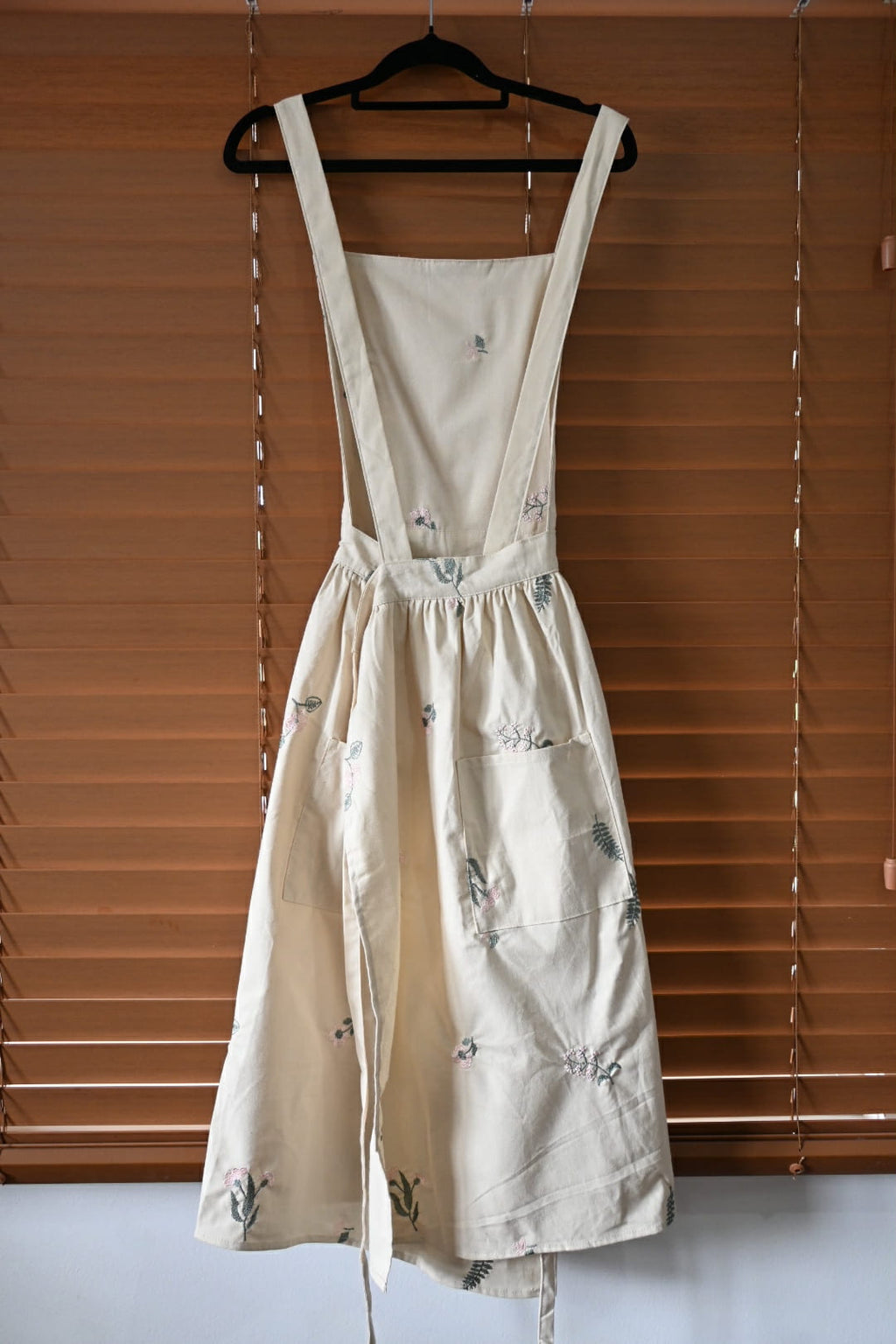 Handmade 100% Cotton Apron - Beige
