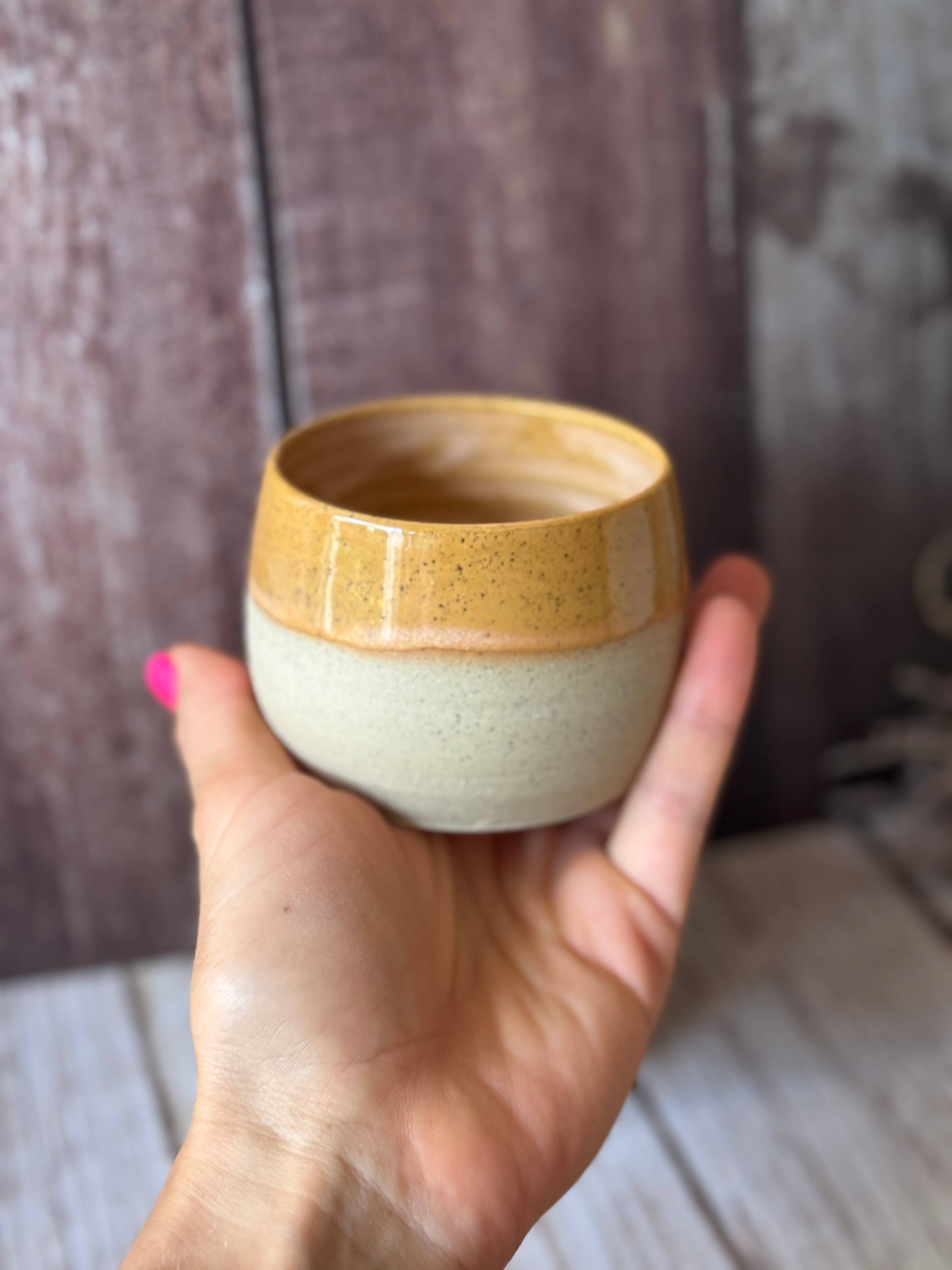 (Pre order) Mini hug mug - soft Orange 