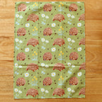Australian Wildflower Tea Towel - Echidna