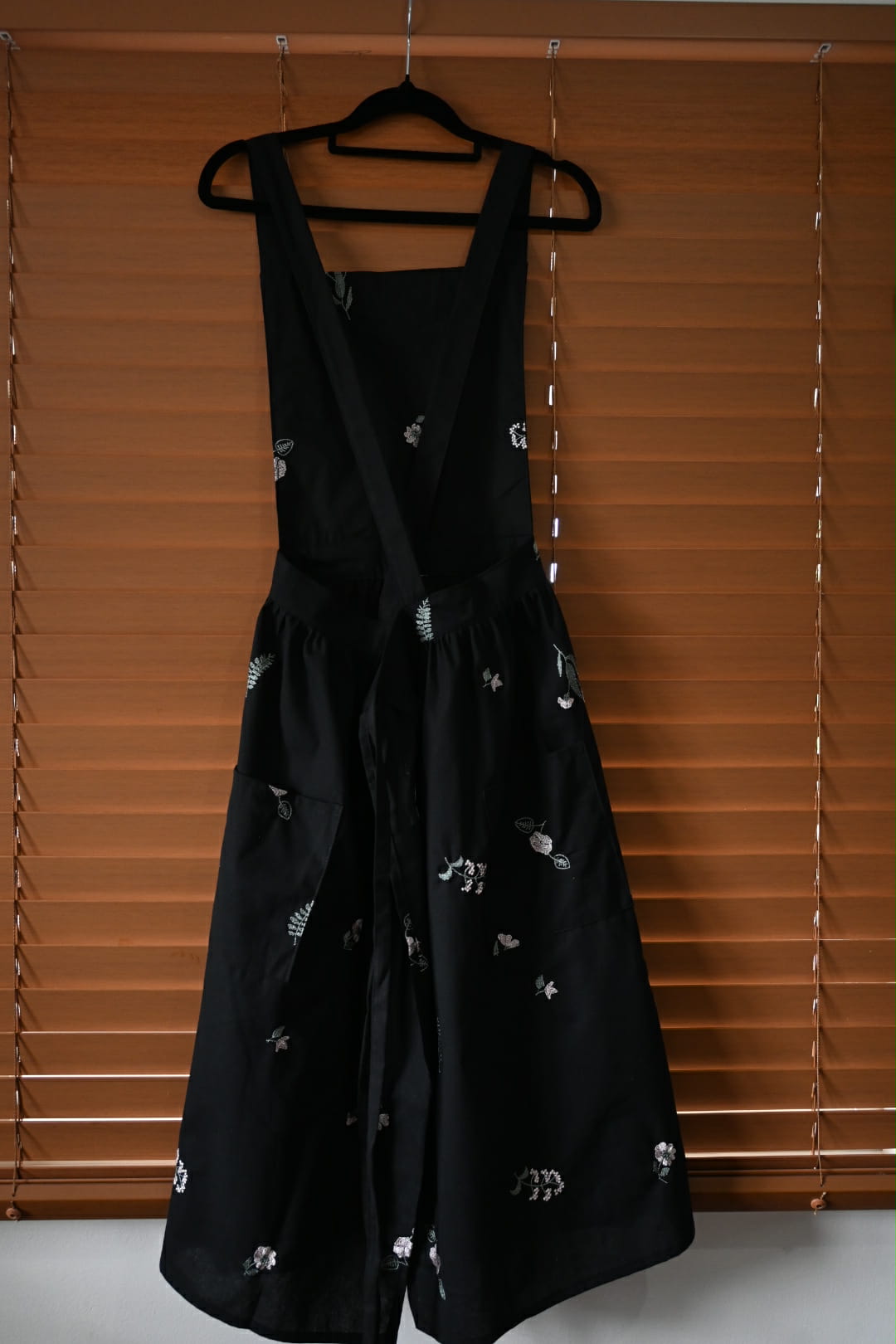 Handmade 100% Cotton Apron - Black
