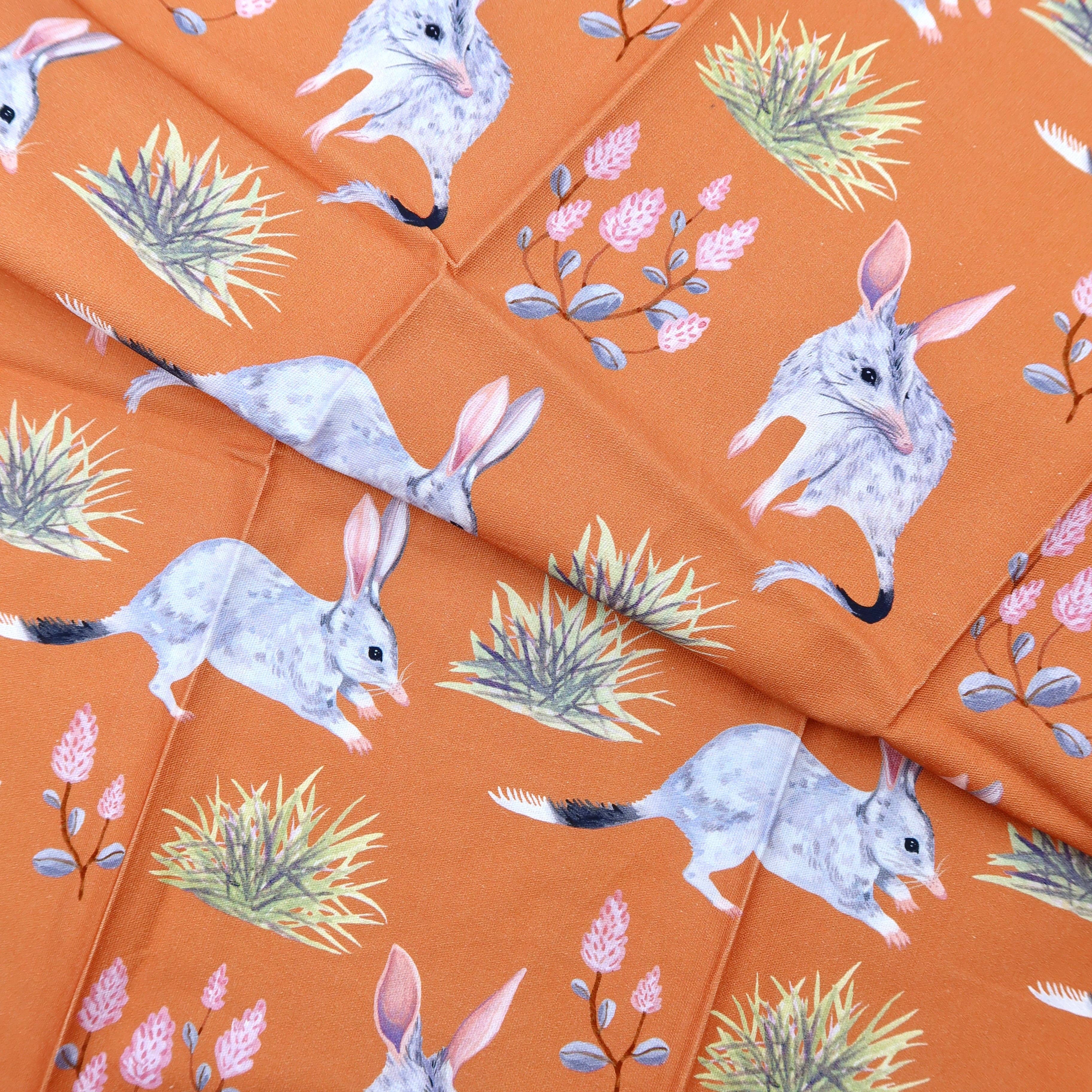 Australian Wildflower Tea Towel - Bilby