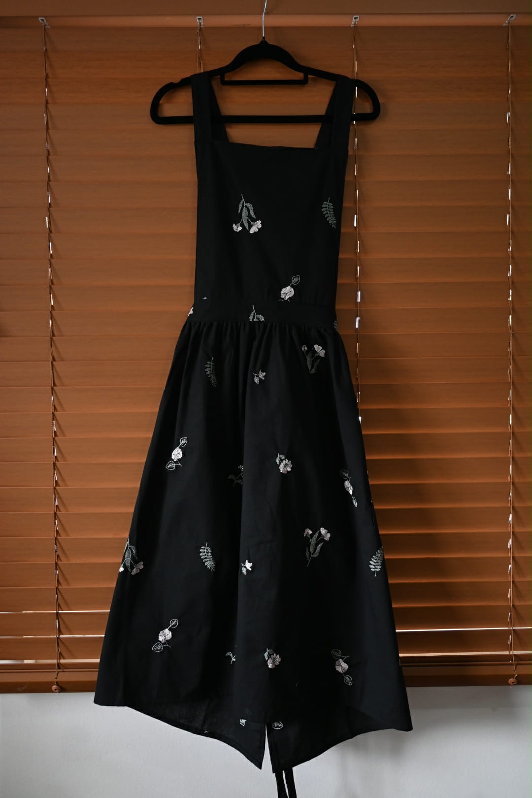 Handmade 100% Cotton Apron - Black